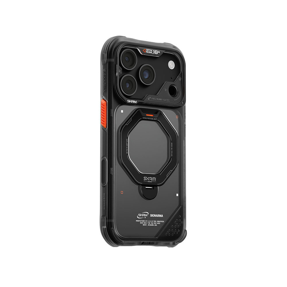 Apple iPhone 18 Pro Kılıf M-safe Şarj Özellikli Standlı Skinarma Saturn Kapak