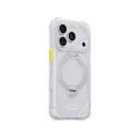 Apple iPhone 18 Pro Uyumlu Kılıf M-safe Şarj Özellikli Standlı Skinarma Saturn Kapak