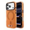 Apple iPhone 18 Pro Uyumlu Kılıf BMW Orjinal Lisanslı M-safe Şarj Özellikli Metal Buton Tasarımlı Buzlu IML Baskılı Kapak