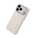 Apple iPhone 18 Pro Kılıf M-Safe Şarj Özellikli Çizgili Logolu Udemos Freedom Serisi Kapak