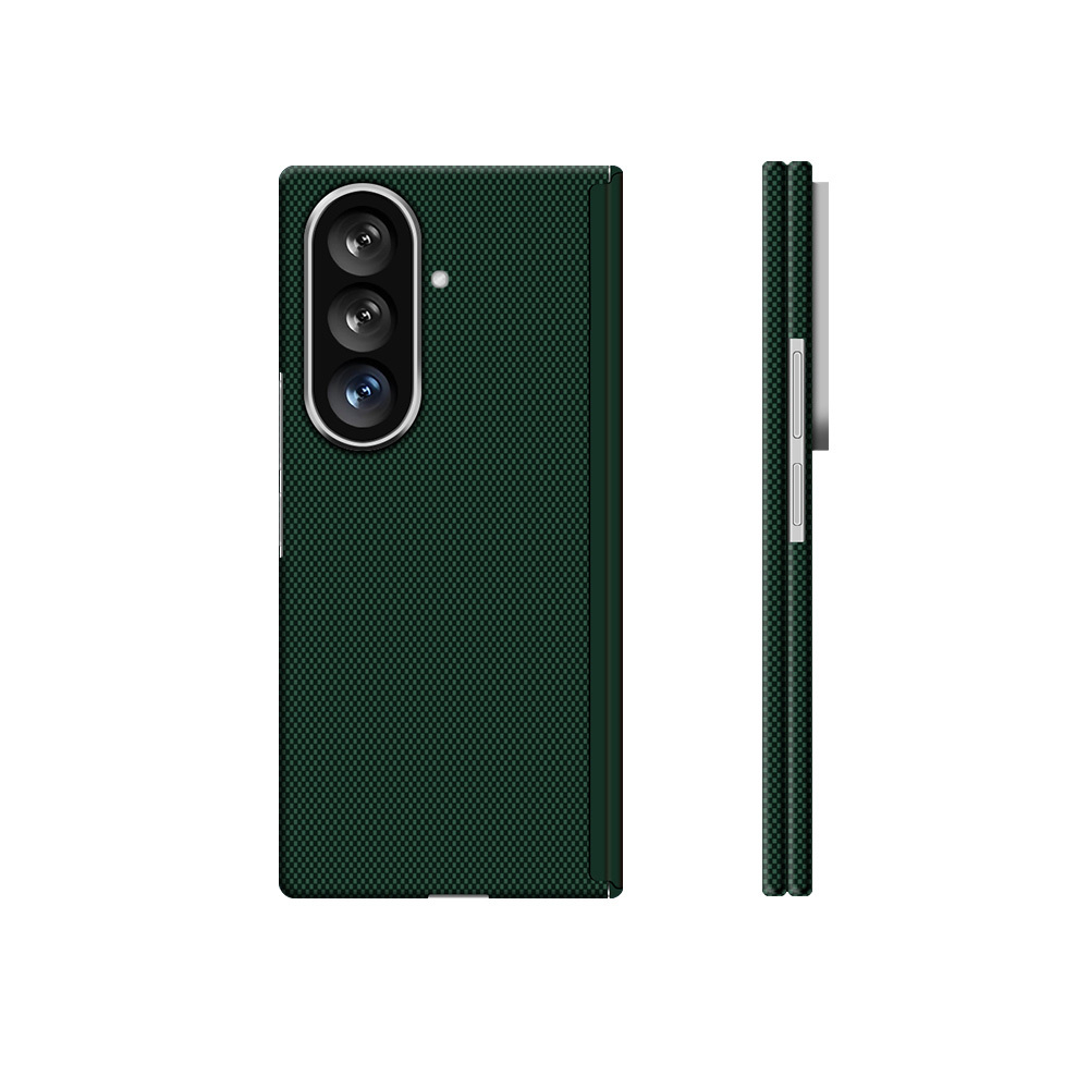 Samsung Galaxy Z Fold 7 Uyumlu Kılıf M-Safe Şarj Özellikli Zore Paris Zerre Sert PC Kapak