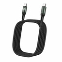 Go Des GD-UC575 Type-C to Type-C PD Örgü Tasarımlı Hızlı Şarj Özellikli Data ve Şarj Kablosu 40W 3M