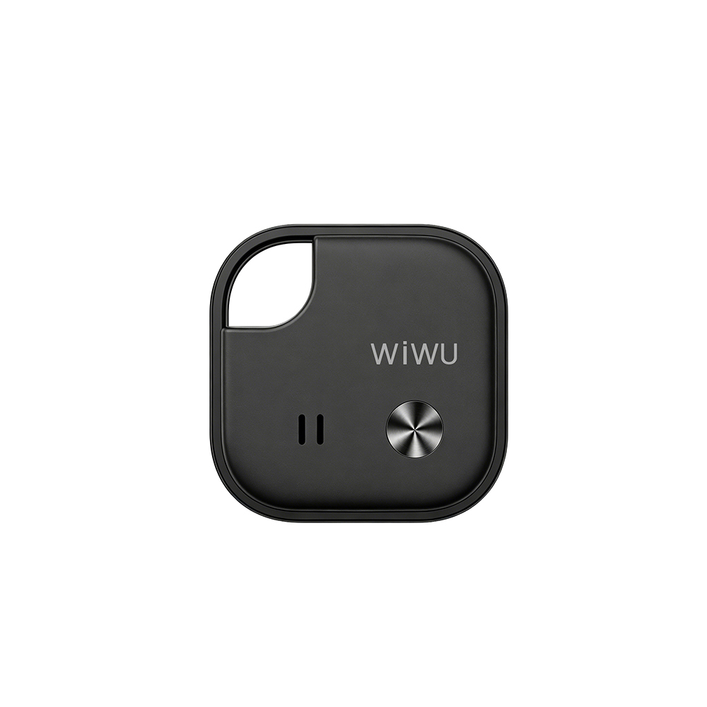 [RNZ-TA138845] Wiwu WT-08 Wi-Tag iOS Find My Destekli Kartlık Tasarımlı Kaybolmaya Karşı GPS Akıllı Takip Cihazı (Siyah)