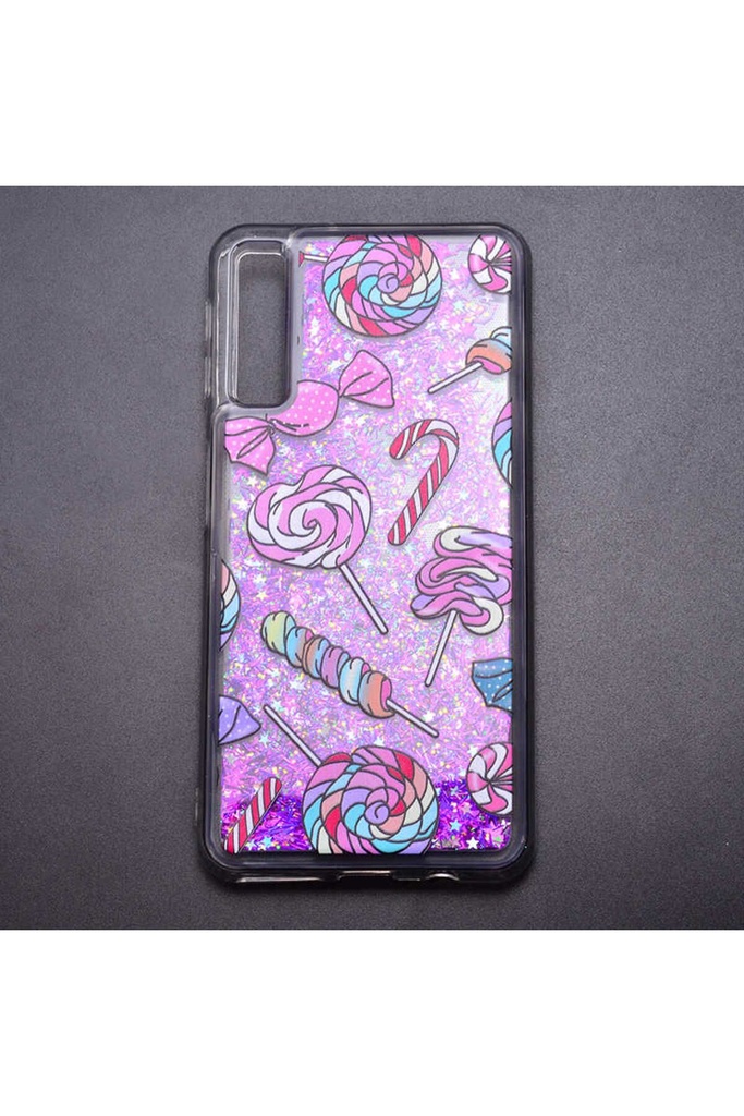 Samsung Galaxy A7 2018 Uyumlu Kılıf Zore Marshmelo Silikon