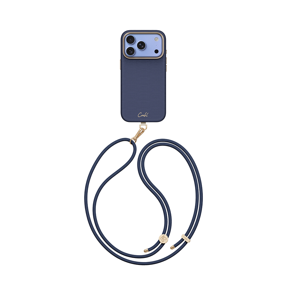 Apple iPhone 18 Pro Max Uyumlu Kılıf M-safe Şarj Özellikli Askı İpli Coehl Mirelle Kapak