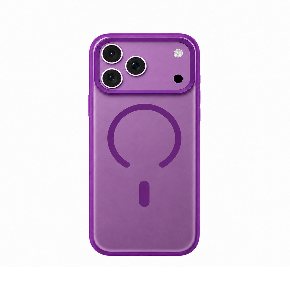 Apple iPhone 18 Pro Max Kılıf M-safe Şarj Özellikli Airbag Tasarımlı Mutural Mist Serisi Kapak