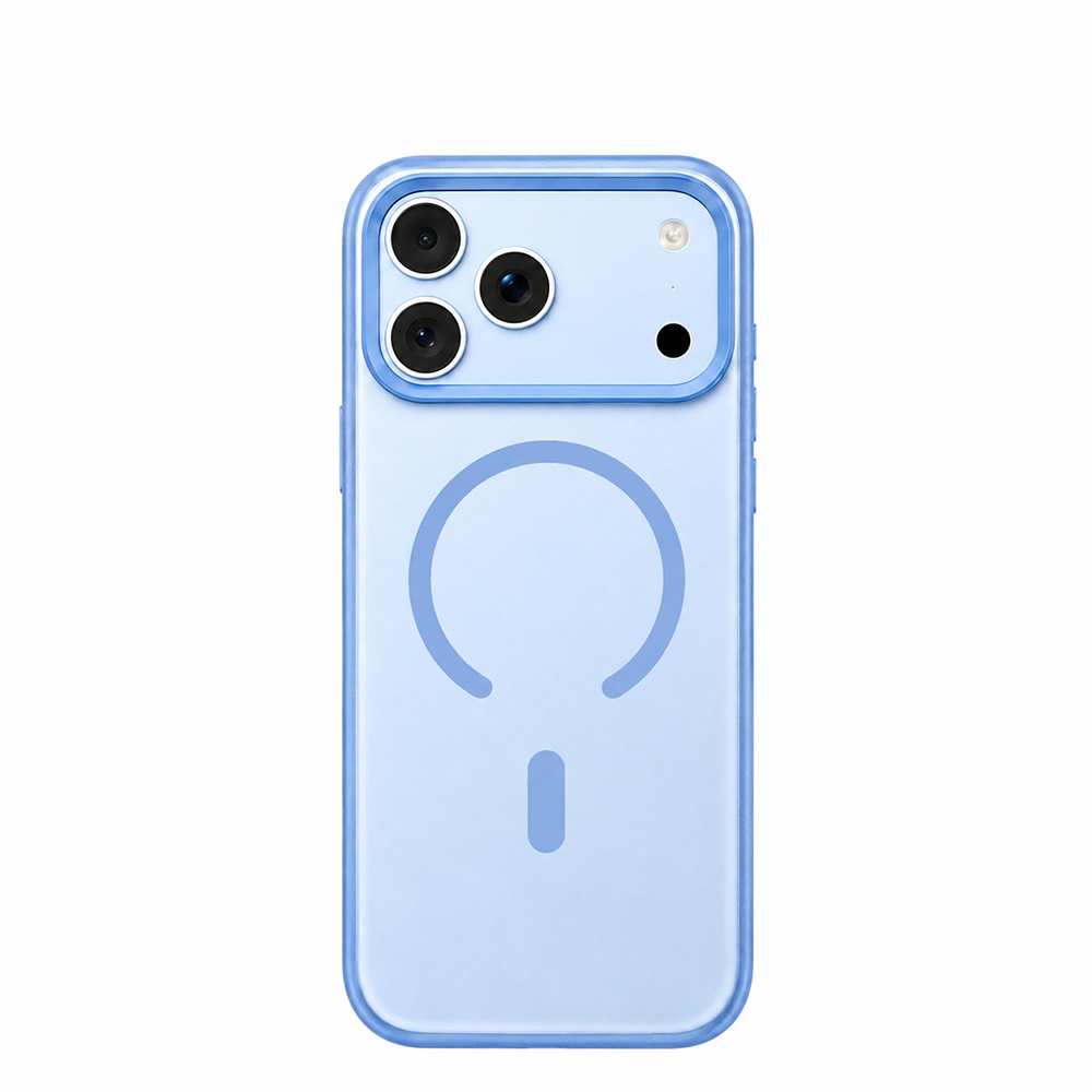 Apple iPhone 18 Pro Max Kılıf M-safe Şarj Özellikli Airbag Tasarımlı Mutural Mist Serisi Kapak