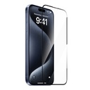 Apple iPhone 16 Uyumlu Wiwu GT-010 Anti-Reflective Polimer Oleofobik Kaplama Ultra İnce Temperli Cam Ekran Koruyucu
