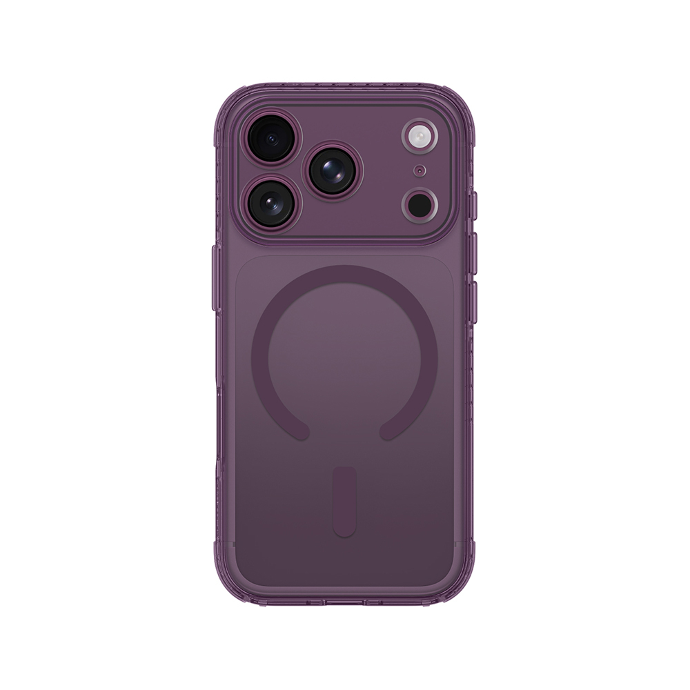 Apple iPhone 18 Pro Kılıf M-Safe Şarj Özellikli Airbag Tasarımlı AmazingThing Titan Pro Lens Serisi Kapak