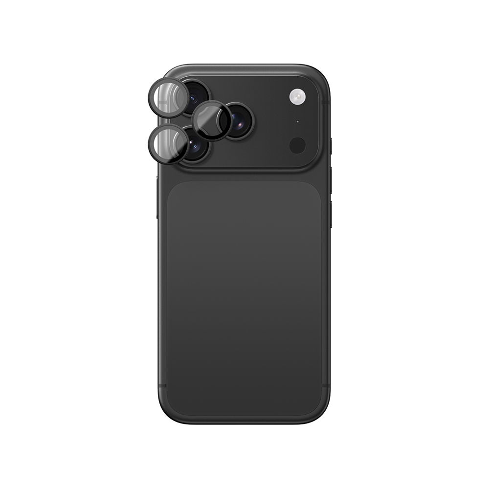 Apple iPhone 18 Pro Uyumlu Amazingthing Radix Vision Parlama Önleyici Kamera Lens Koruyucu + Kolay Uygulama Aparatlı