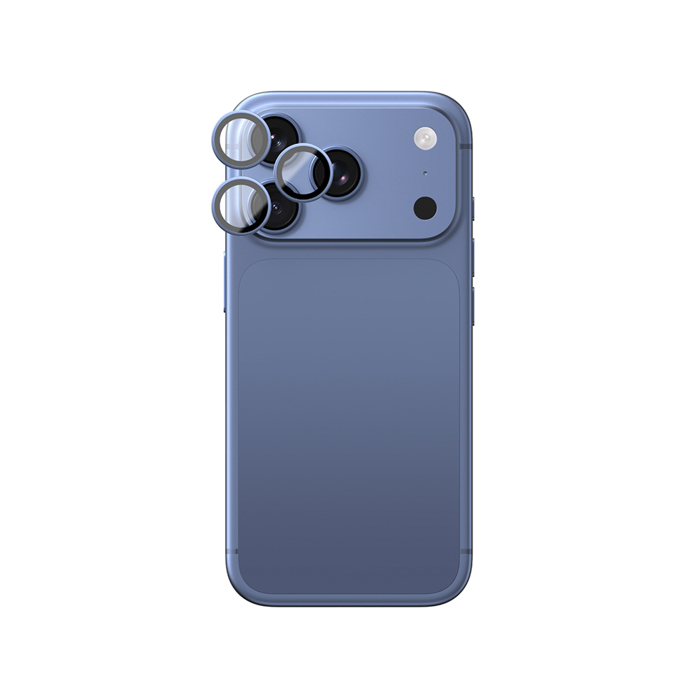 Apple iPhone 18 Pro Max Amazingthing Titan Vision Sapphire AR Kamera Lens Koruyucu + Kolay Uygulama Aparatlı
