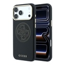 Apple iPhone 18 Pro Max Kılıf Guess Orjinal Lisanslı M-safe Şarj Özellikli PU Delikli 4G ve Yazı Logolu Kapak