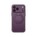 Apple iPhone 18 Pro Max Kılıf M-Safe Şarj Özellikli Airbag Tasarımlı Standlı Lens Korumalı AmazingThing Titan Pro MagSpin Kapak