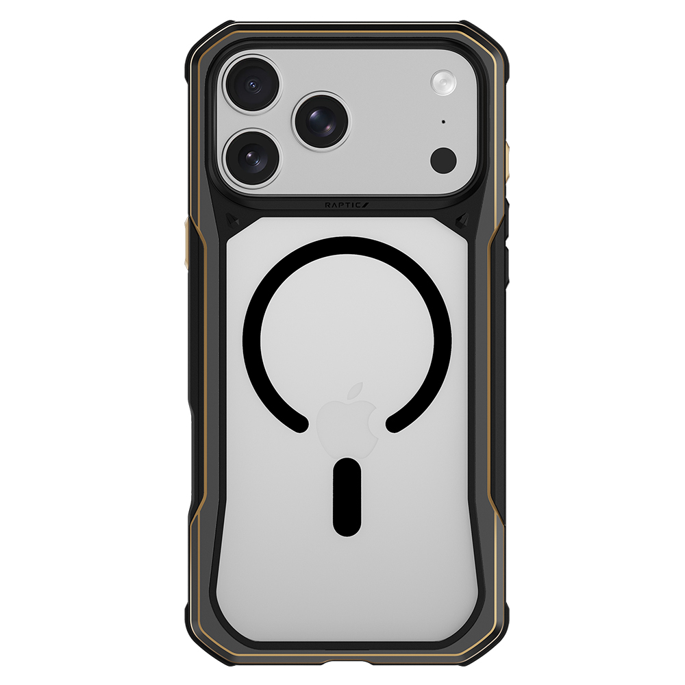 Apple iPhone 18 Pro Max Kılıf M-Safe Şarj Özellikli Raptic Shield Evo Serisi Airbagli Kapak