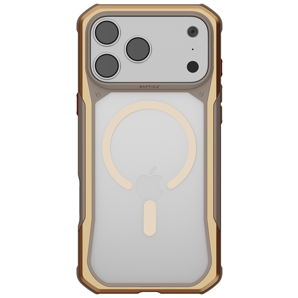 Apple iPhone 18 Pro Max Kılıf M-Safe Şarj Özellikli Raptic Shield Evo Serisi Airbagli Kapak