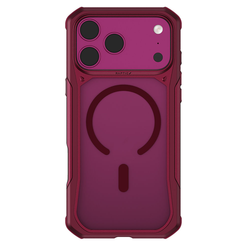 Apple iPhone 18 Pro Max Kılıf M-Safe Şarj Özellikli Raptic Shield Evo Serisi Airbagli Kapak