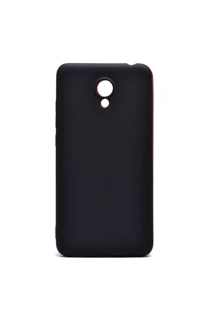 [RNZ-TA17107] Meizu M6 Uyumlu Kılıf Zore Premier Silikon Kapak (Siyah)
