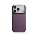 Apple iPhone 18 Pro Max Kılıf M-safe Şarj Özellikli Aramid Karbon Fiber Pitaka Weaving Serisi Kapak