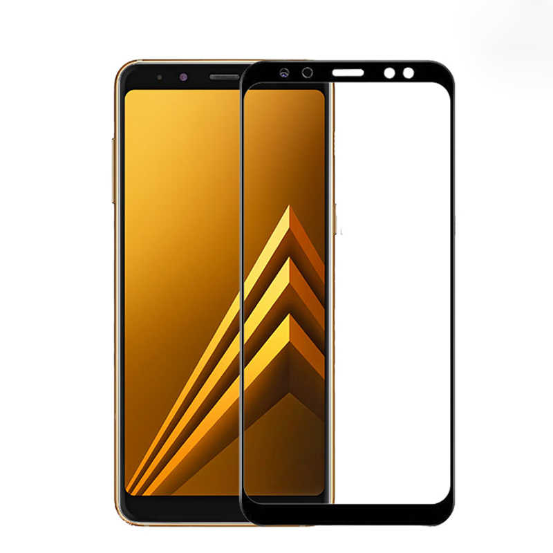 [RNZ-TA17122] Samsung Galaxy J6 Plus Uyumlu Zore Kenarları Kırılmaya Dayanıklı Cam Ekran Koruyucu