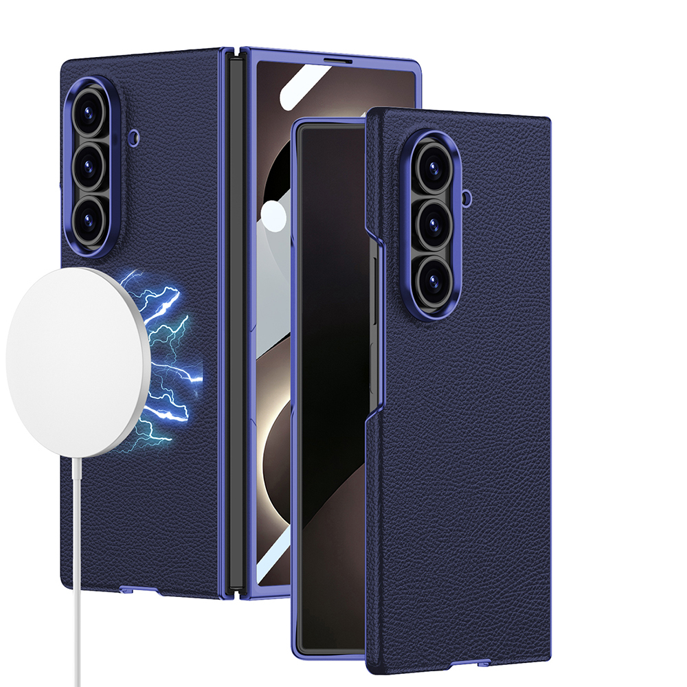 Samsung Galaxy Z Fold 8 Ultra Uyumlu Kılıf M-safe Şarj Özellikli Zore Kıpta KPT-12 Sert PC Kapak