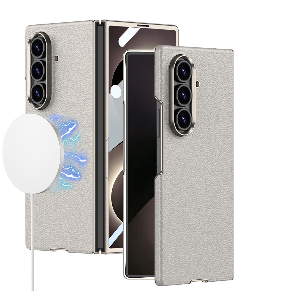 Samsung Galaxy Z Fold 8 Ultra Uyumlu Kılıf M-safe Şarj Özellikli Zore Kıpta KPT-12 Sert PC Kapak