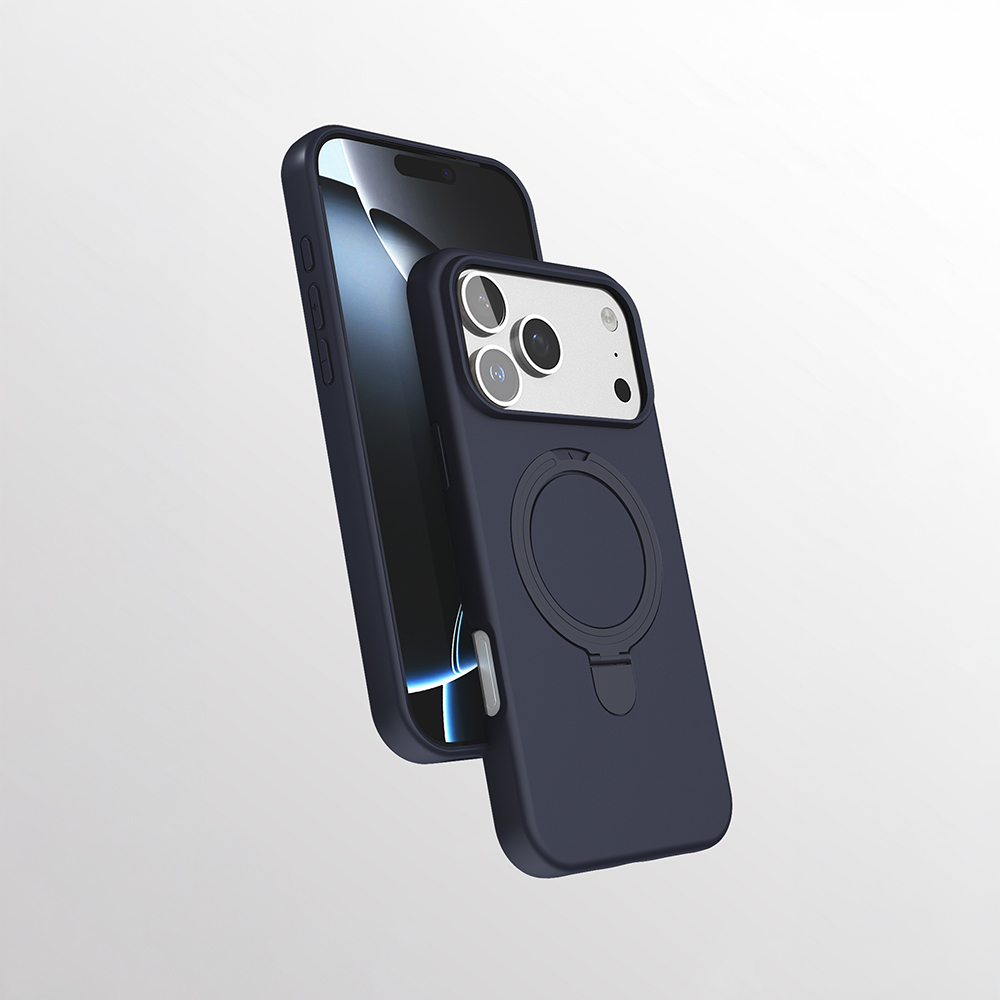 Apple iPhone 16 Pro Max Uyumlu Kılıf M-safe Şarj Özellikli Standlı Zore Samara Kapak