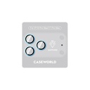 Apple iPhone 18 Pro CaseWorld Alloy Sapphire Safir One-Piece Anti Reflective Safir Kamera Lens Koruyucu