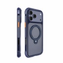 Apple iPhone 18 Pro Uyumlu Kılıf M-safe Şarj Özellikli Standlı Airbag Tasarımlı Mutural Air Shield Serisi Kapak