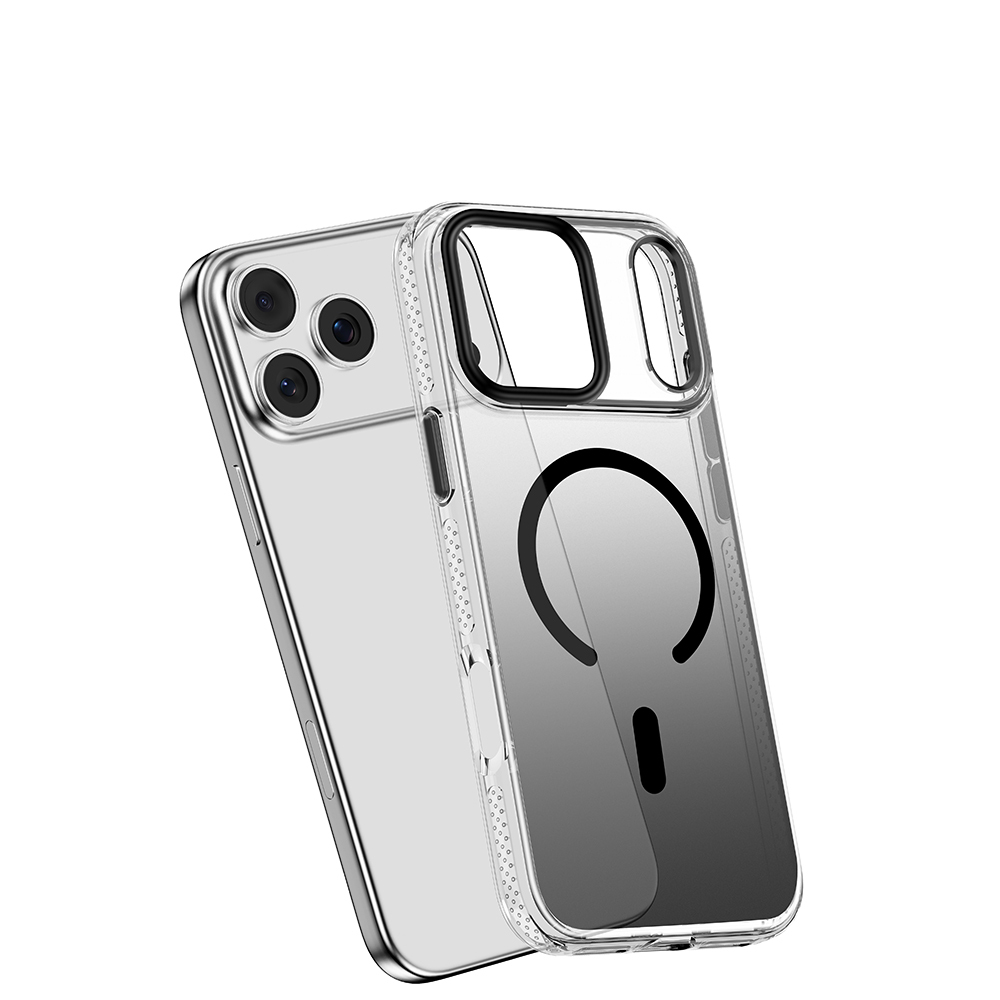 Apple iPhone 18 Pro Max Kılıf M-safe Şarj Özellikli Sararmaya Karşı Dayanıklı Mutural Icesense Serisi Kapak