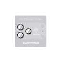 Apple iPhone 18 Pro Max CaseWorld Alloy Sapphire Safir One-Piece Anti Reflective Safir Kamera Lens Koruyucu