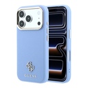 Apple iPhone 18 Pro Max Kılıf Guess Orjinal Lisanslı M-safe Şarj Özellikli Klasik Yazı ve 4G Logolu PU Deri Saffiano Kapak