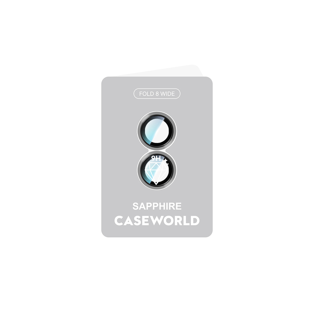 [RNZ-TA138997] Galaxy Z Fold 8 CaseWorld Alloy Serisi Oleofobik Anti Reflective Kamera Lens Koruyucu