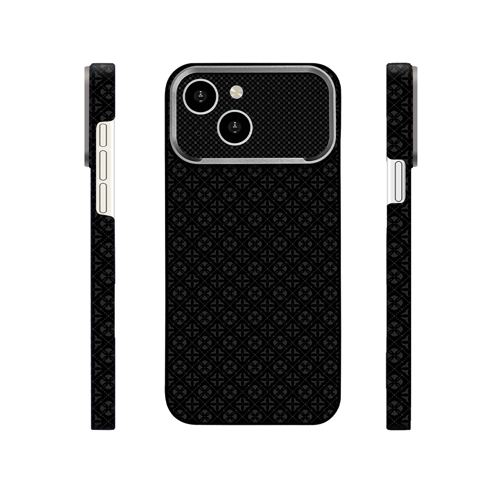 [RNZ-TA139006] Apple iPhone 13 Uyumlu Kılıf M-Safe Şarj Özellikli Zore Paris Velix Sert PC Kapak (Siyah)