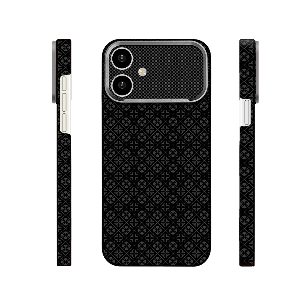 [RNZ-TA139042] Apple iPhone 17 Uyumlu Kılıf M-Safe Şarj Özellikli Zore Paris Velix Sert PC Kapak (Siyah)
