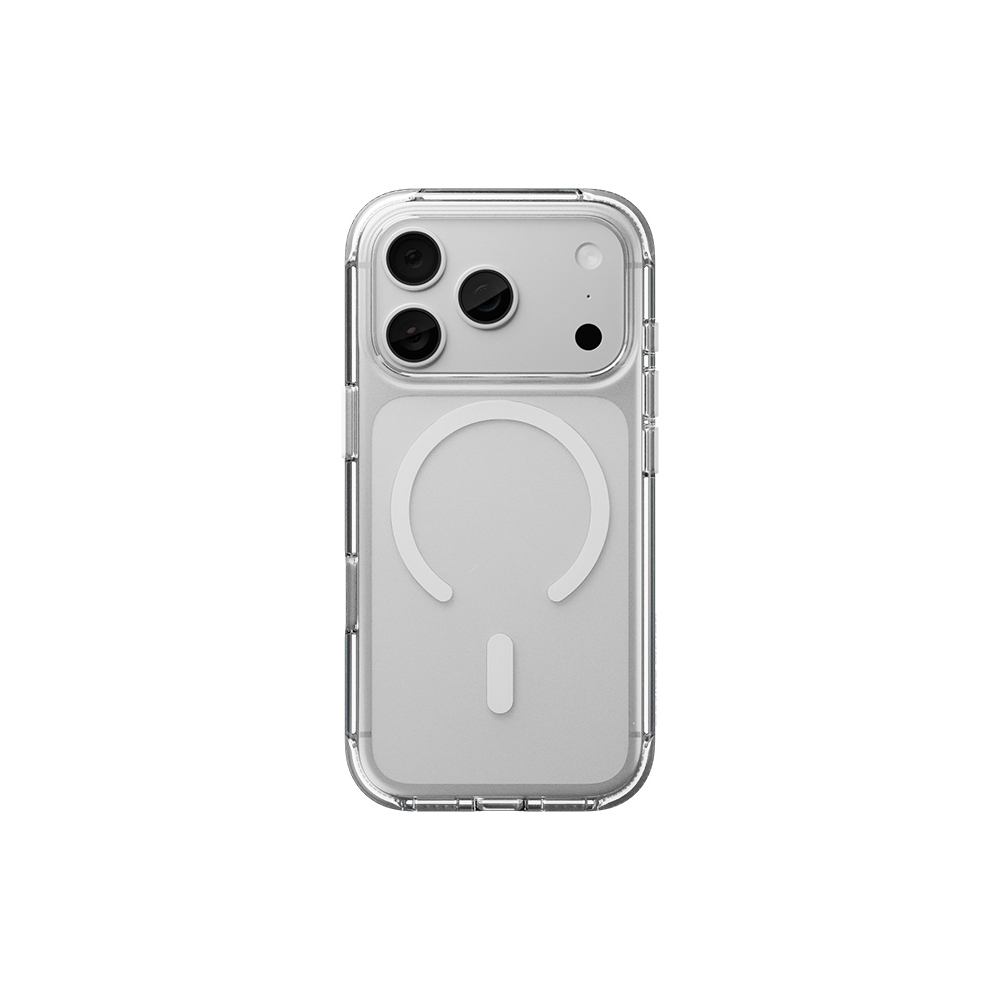 [RNZ-TA139808] Apple iPhone 18 Pro Max Kılıf M-safe Şarj Özellikli Native Union Airbag Tasarımlı RE Clear Serisi Kapak