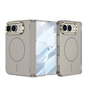 Apple iPhone Duo Kılıf M-safe Şarj Özellikli Zore Kıpta KPT-14 Sert PC Kapak