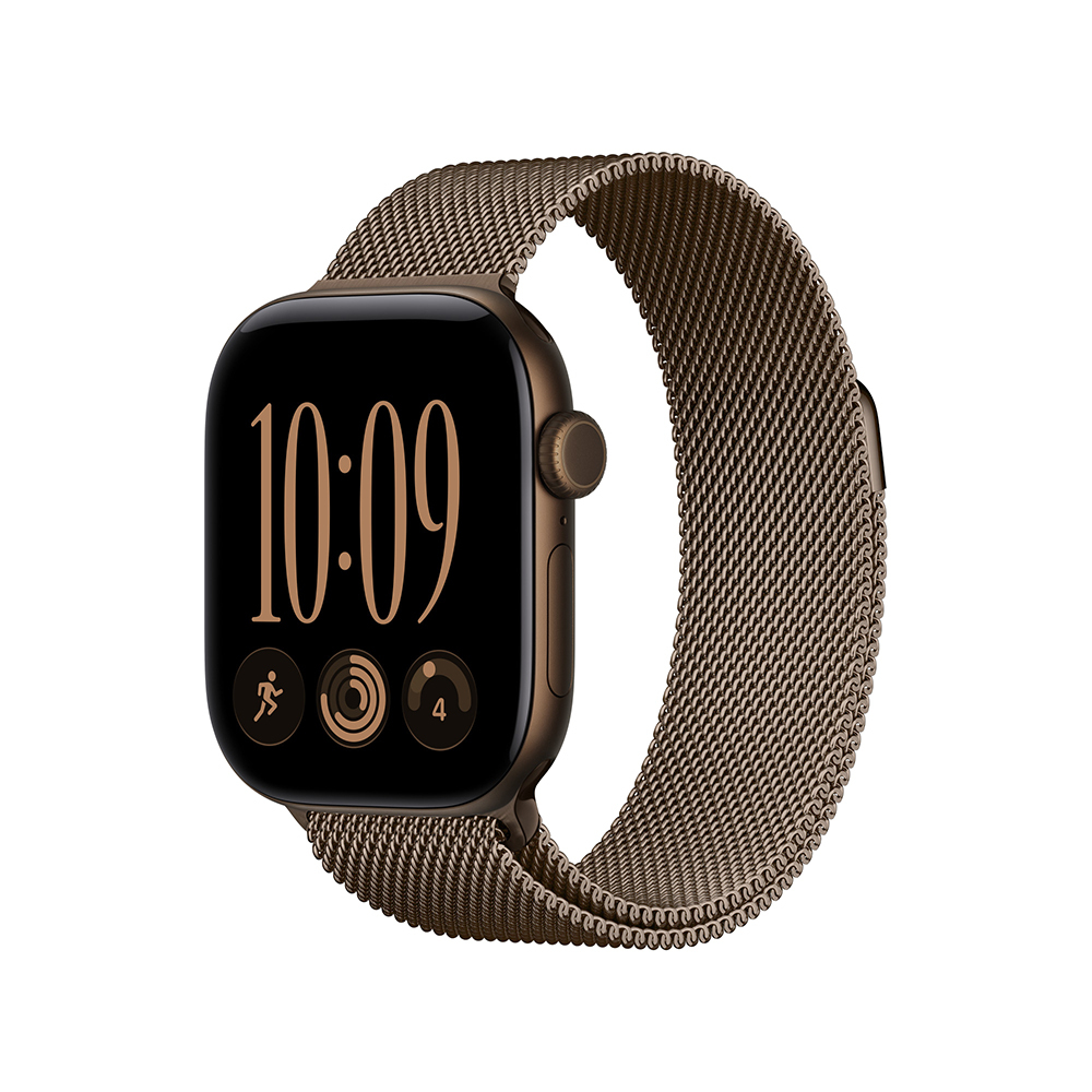 Apple Watch 38mm Uyumlu Kordon Hasır Metal Mıknatıslı Örgü Zore KRD-01 Kayış