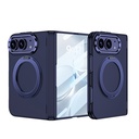 Apple iPhone Duo Uyumlu Kılıf M-safe Şarj Özellikli Zore Kıpta KPT-07 Ring Standlı Sert PC Kapak