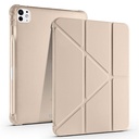 Apple iPad Pro 11 2024 Uyumlu Kılıf Zore Tri Folding Kalem Bölmeli Standlı Kılıf