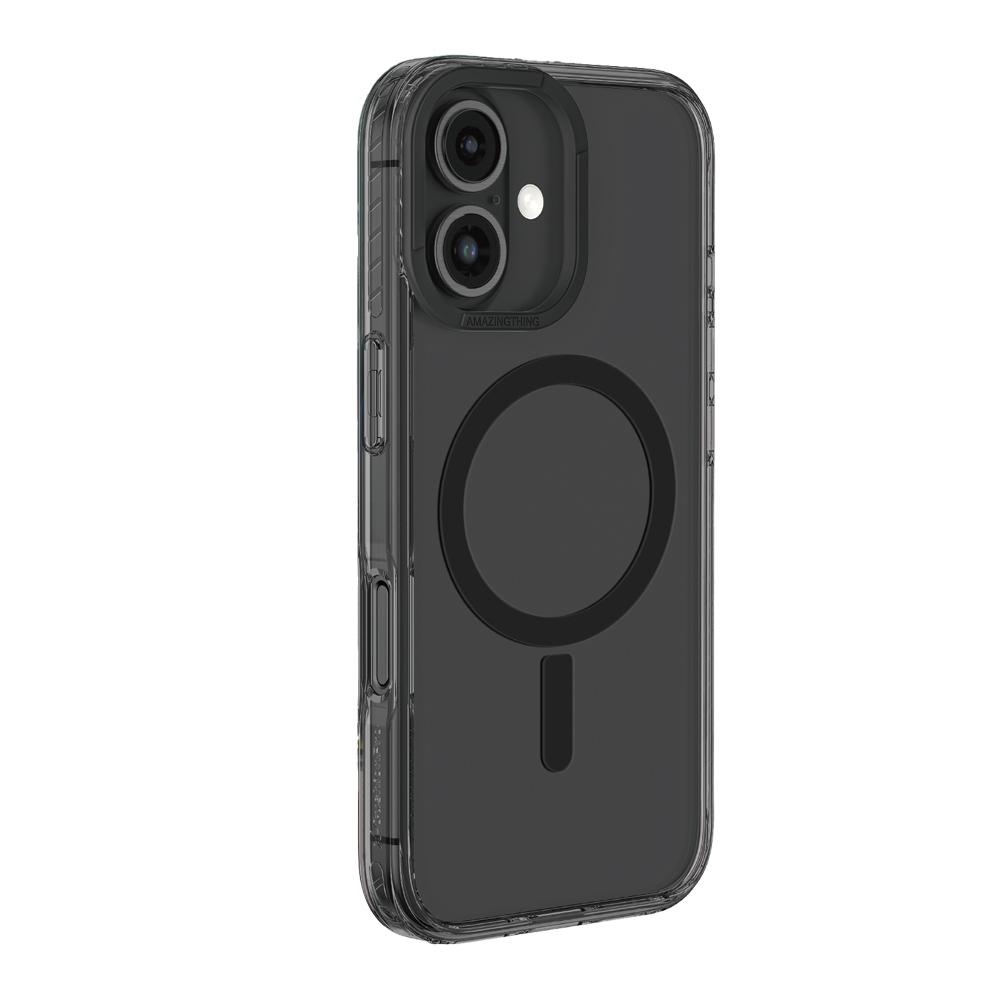 [RNZ-TA138952] Apple iPhone 16 Uyumlu Kılıf M-Safe Şarj Özellikli Airbag Tasarımlı Amazingthing Titan Pro Serisi Kapak