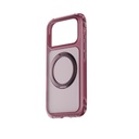 Apple iPhone 18 Pro Kılıf Lenyes Air Bumper Serisi M-safe Şarj Özellikli Airbag Tasarımlı Standlı Kapak
