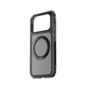 Apple iPhone 18 Pro Max Kılıf Lenyes Air Bumper Serisi M-safe Şarj Özellikli Airbag Tasarımlı Standlı Kapak