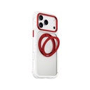 Apple iPhone 17 Pro Max Uyumlu Kılıf M-safe Şarj Özellikli Wiwu AA-203 AeroArmor Ultra Serisi Airbag Tasarımlı Standlı Kapak