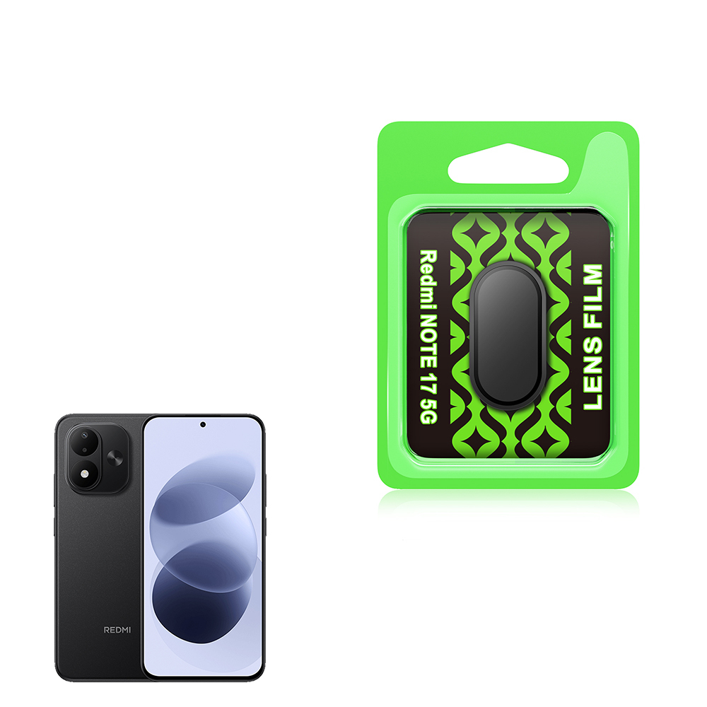 [RNZ-TA140163] Xiaomi Redmi Note 17 Zore CL-07 Kamera Lens Koruyucu