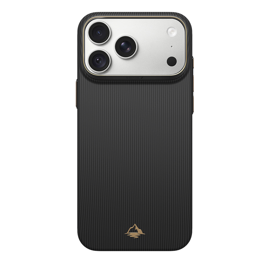 [RNZ-TA140138] Apple iPhone 18 Pro Max Kılıf M-safe Şarj Özellikli Raptic Aramid Skin Reynis Serisi Karbon Kapak