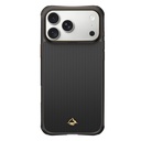 Apple iPhone 18 Pro Max Kılıf M-safe Şarj Özellikli Raptic Aramid Dual Reynis Serisi Karbon Kapak