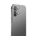 Apple iPhone 16 Uyumlu Benks DR Safir Kamera Lens Koruyucu