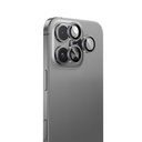 Apple iPhone 16 Pro Uyumlu Benks Parlama Önleyici Glass Warrior Metal Kamera Lens Koruyucu