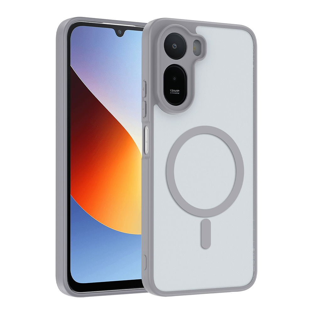 Xiaomi Redmi A7 Pro Uyumlu Kılıf M-safe Şarj Özellikli Zore Babet Kapak