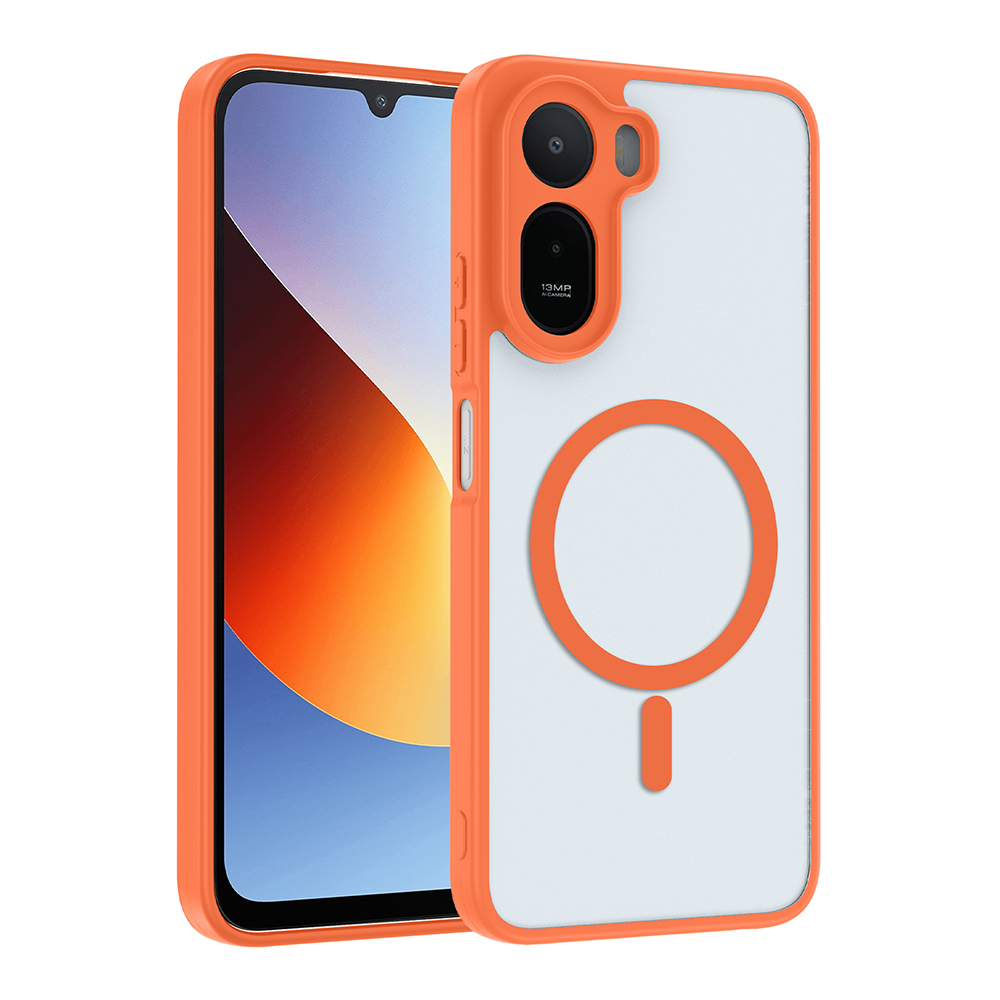 Xiaomi Redmi A7 Pro Kılıf M-safe Şarj Özellikli Zore Babet Kapak